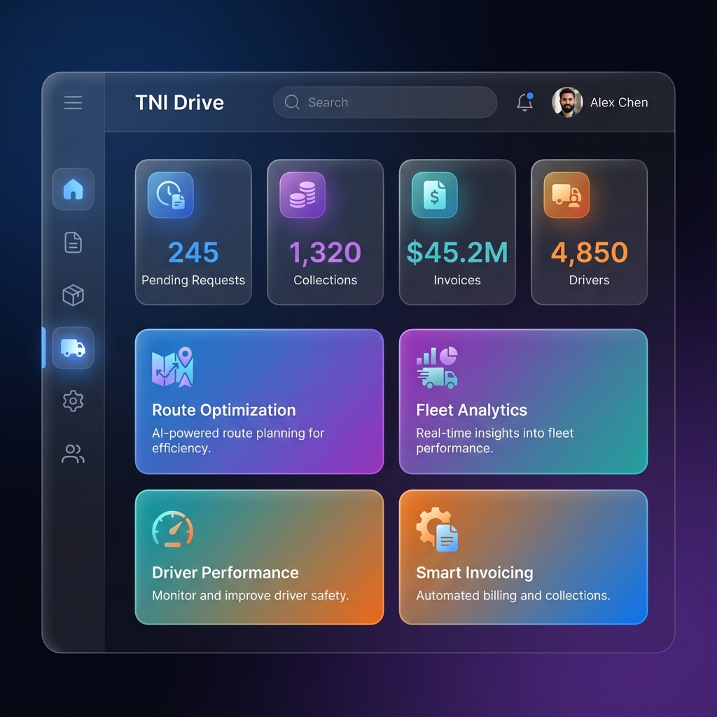 TNI Drive Dashboard Preview
